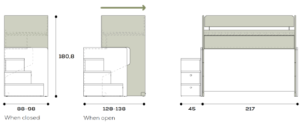 Bedmodel Slide Slot BedHabits